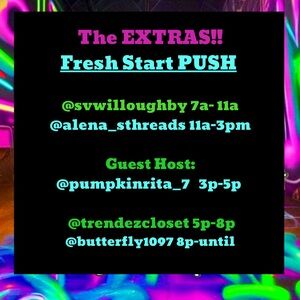 The EXTRAS Train Event Schedule - 02/12/26; 02/26/26